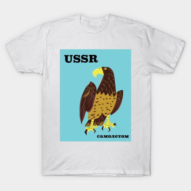 USSR Eagle T-Shirt by nickemporium1